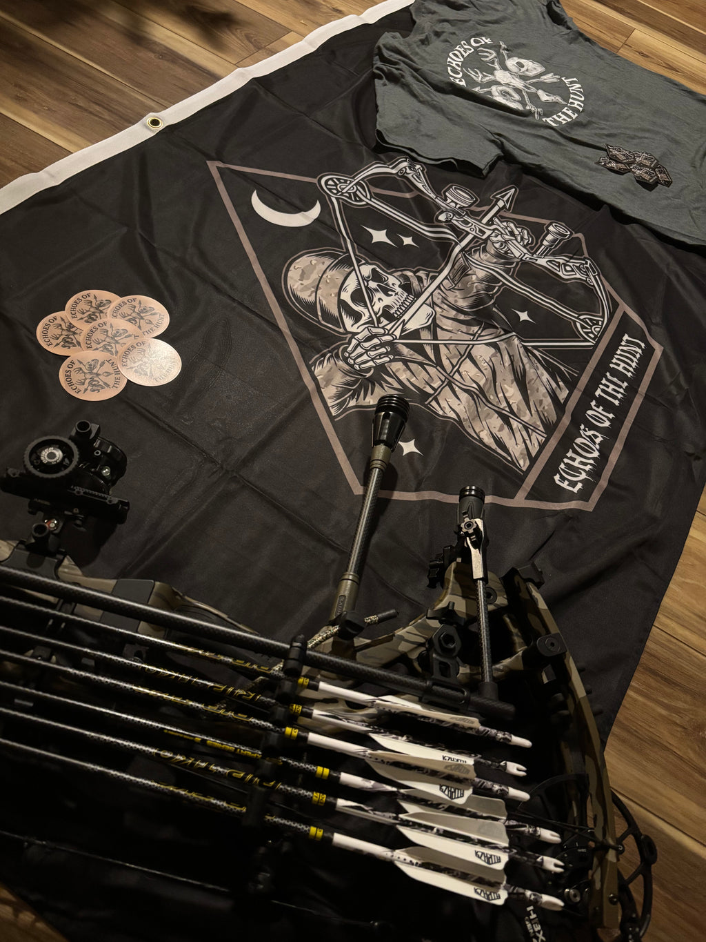 Echoes of the hunt Flag