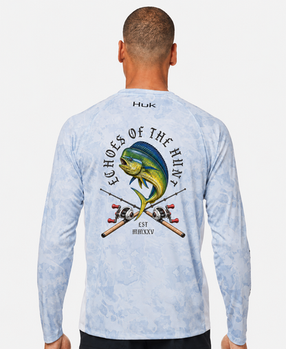 HUK LoPro Camo Long Sleeve T-Shirt